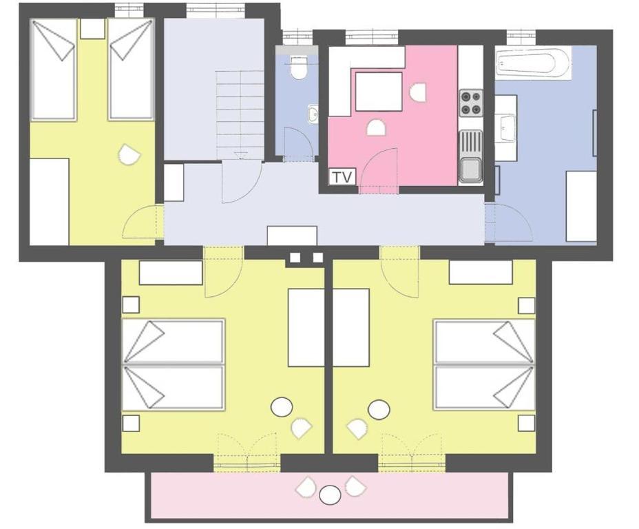 Haus Tschofen Appartement Schruns Kamer foto
